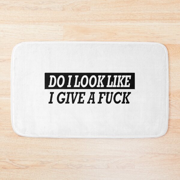 Item preview, Do I Look Like I Give A Fuck Essential Sticker designed and sold by SW33TSP0T.