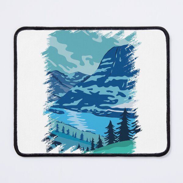 Item preview, Kintla Lake Glacier National Park designed and sold by hatimelhag.