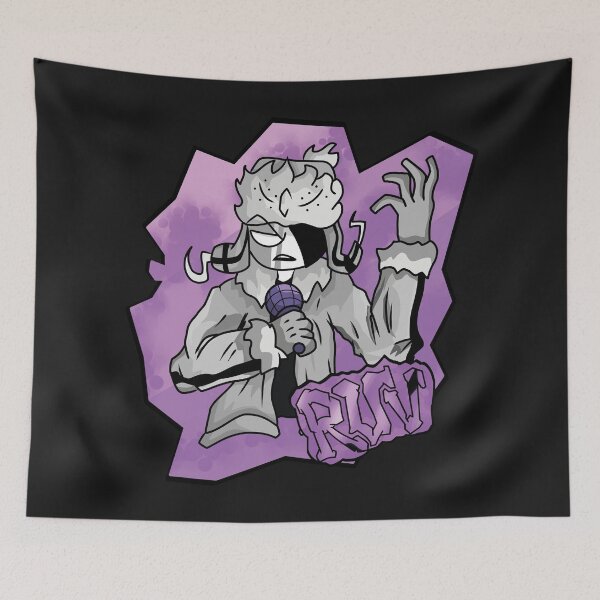 Item preview, fnf cool ruv graffiti art designed and sold by Ruvolchik.