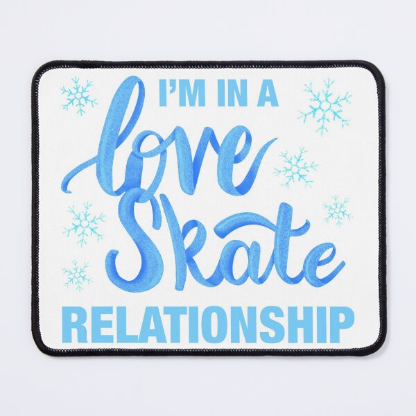 Item preview, A Love Skate Relationship - White designed and sold by IcyScribbles.