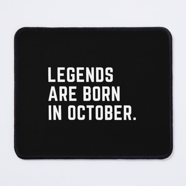Item preview, Legends are born in October. October birthday month. Scorpio or Libra. Font design designed and sold by theslowdown.