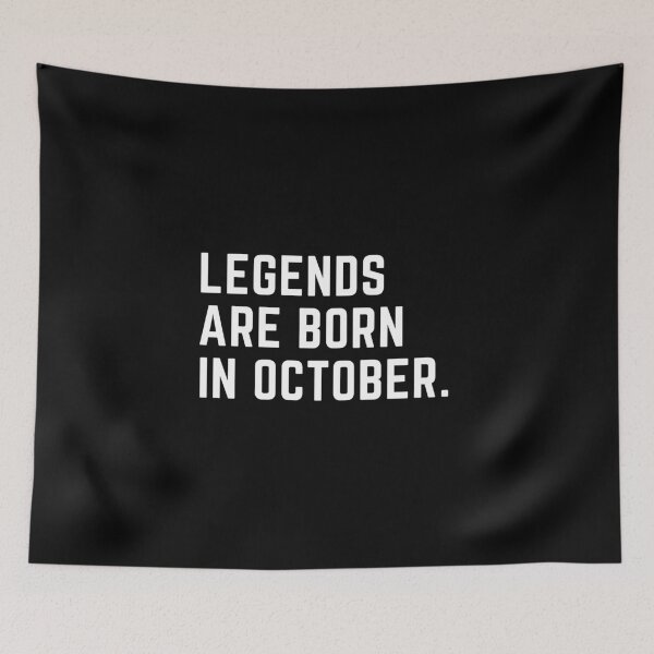 Item preview, Legends are born in October. October birthday month. Scorpio or Libra. Font design  designed and sold by theslowdown.