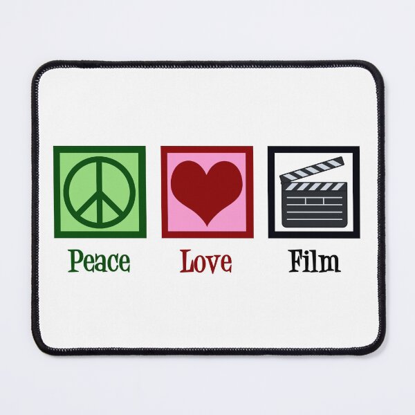 Item preview, Peace Love Film designed and sold by Epic Love Designs.