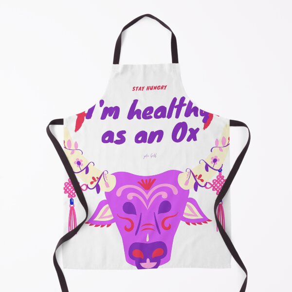 Item preview, I'm healthy as an Ox designed and sold by Axeel.art.