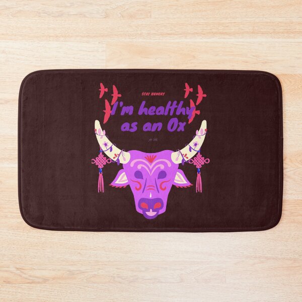 Item preview, I'm healthy as an Ox designed and sold by Axeel.art.