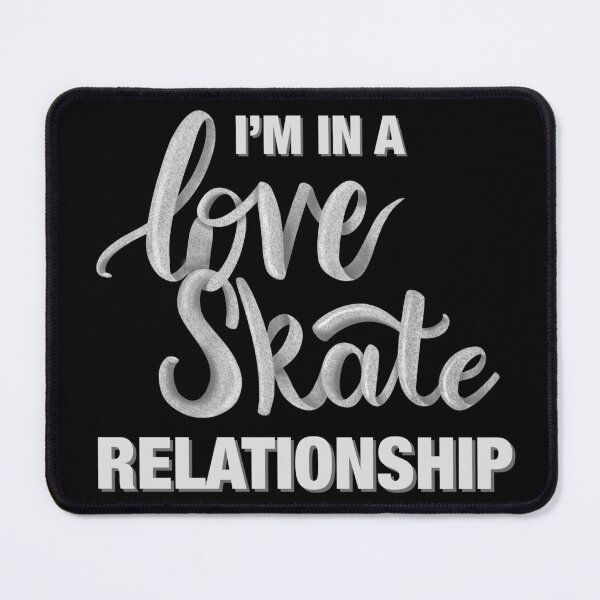 Item preview, A Love Skate Relationship - Silver designed and sold by IcyScribbles.