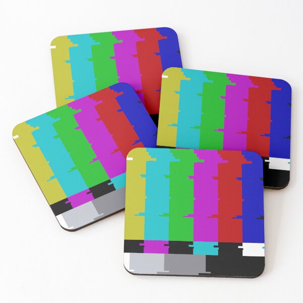 Item preview, Vintage TV Test Pattern Glitch designed and sold by Retroperks.
