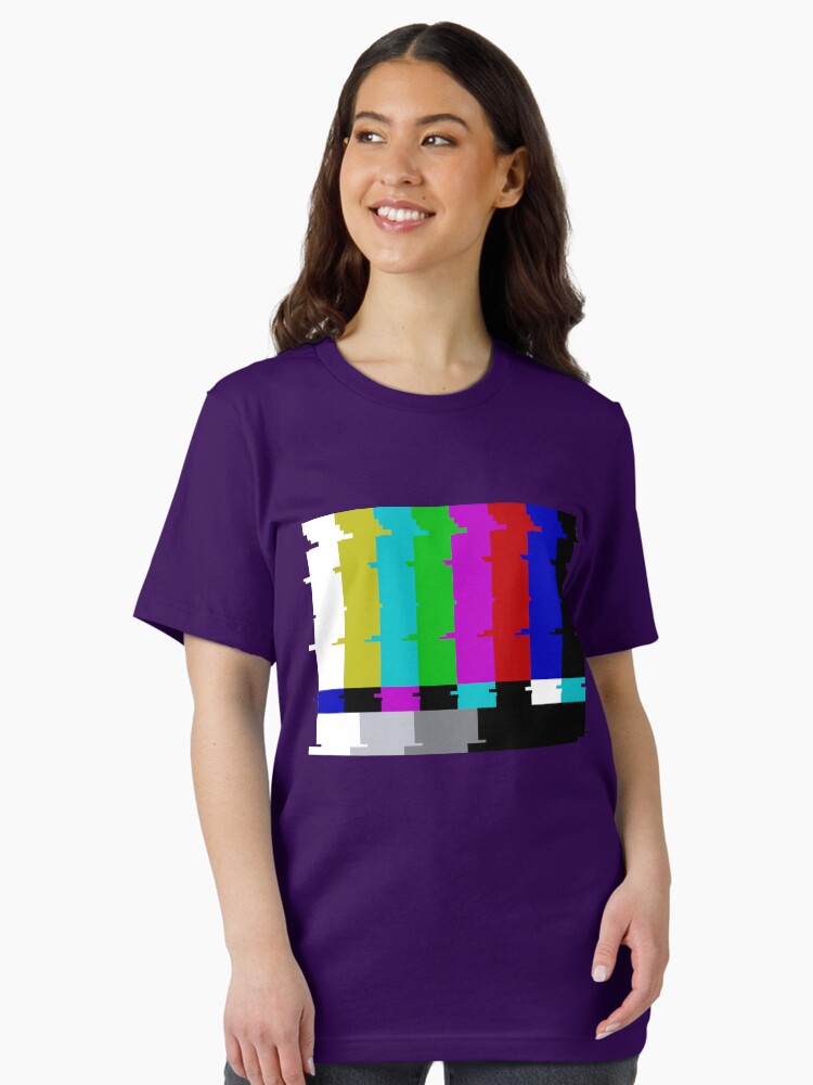 Thumbnail 2 of 7, Essential T-Shirt, Vintage TV Test Pattern Glitch designed and sold by djspacegr.