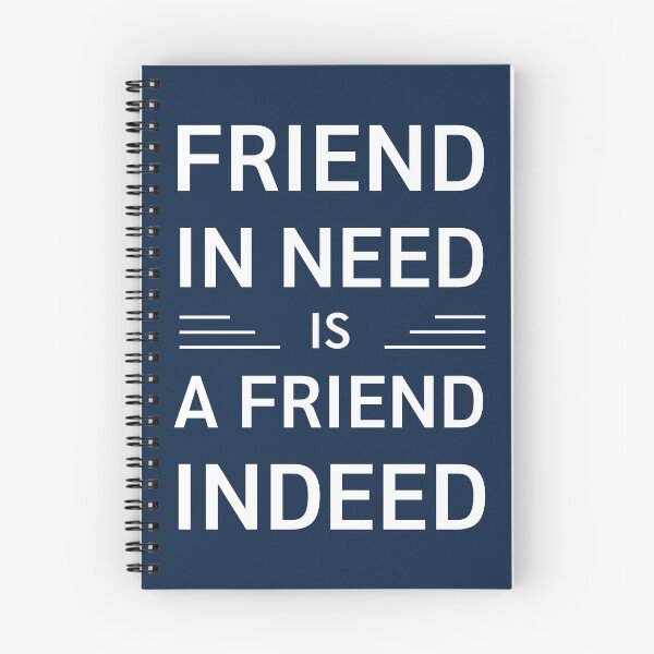 Item preview, Friend in need is a friend indeed  designed and sold by Benchamart.
