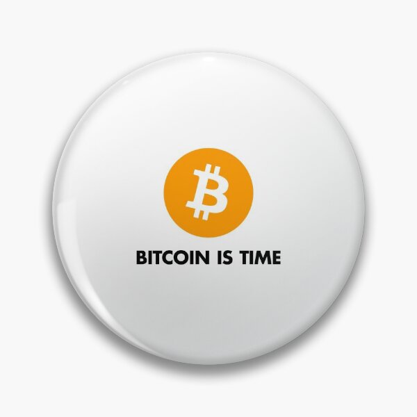 Artikelvorschau, Bitcoin is Time (Schwarz / Bitcoin Orange) entworfen und verkauft von NautilusMare.