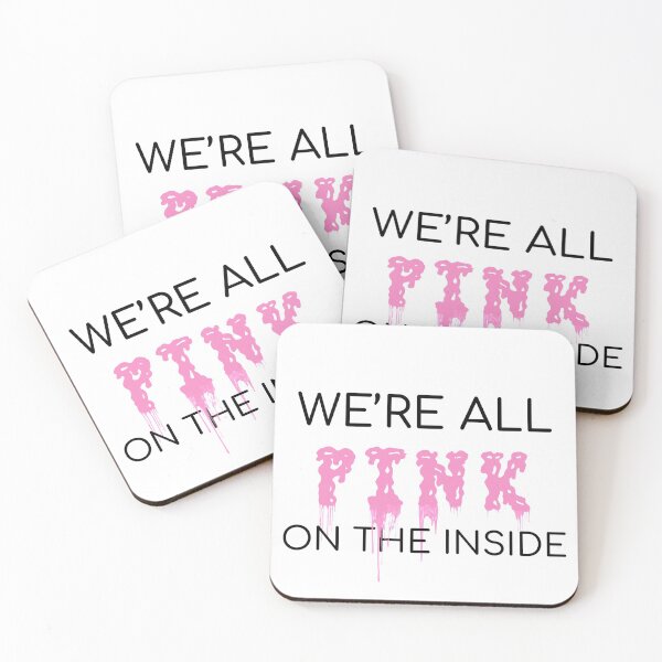 Item preview, We're All Pink On The Inside II designed and sold by Odd World Studio.