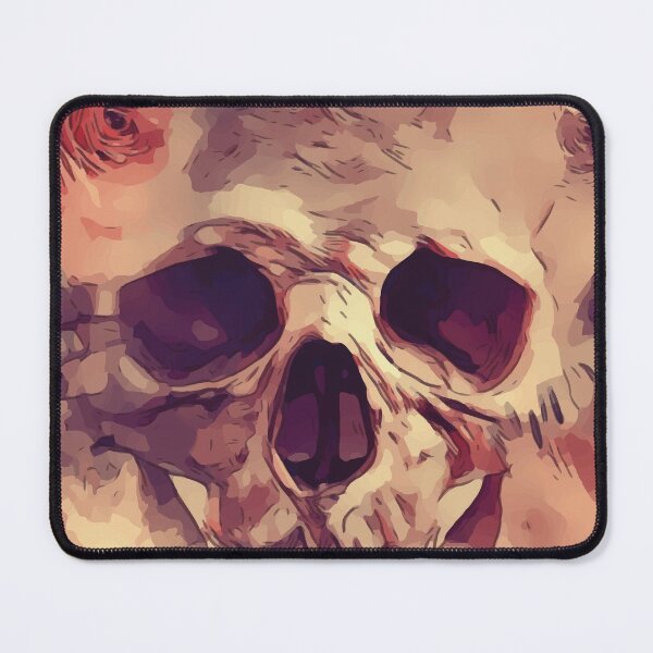 Item preview, skull flowers designed and sold by RAKANSHIRTS.