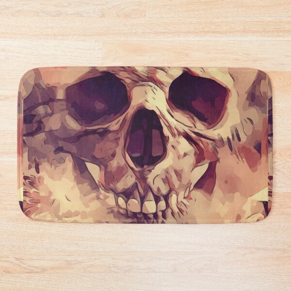 Item preview, skull flowers designed and sold by RAKANSHIRTS.