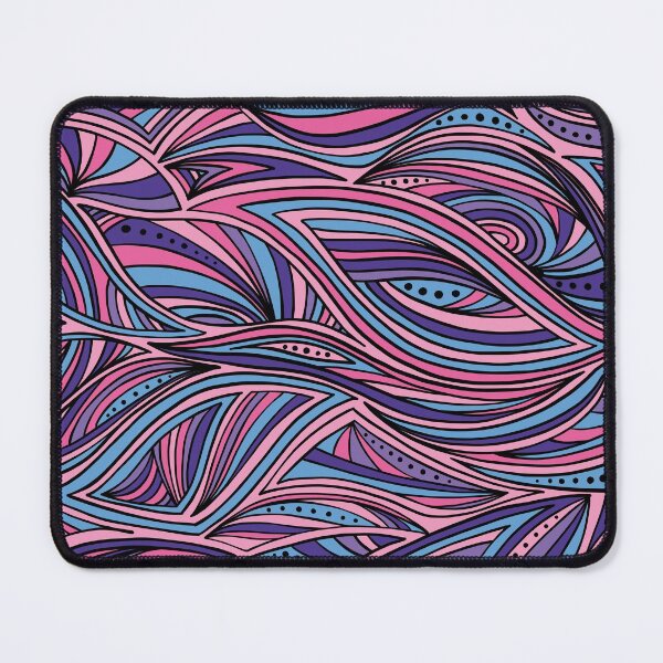 Item preview, Abstract Cartoon Colorful Ocean Waves designed and sold by Vector Scout Lab.