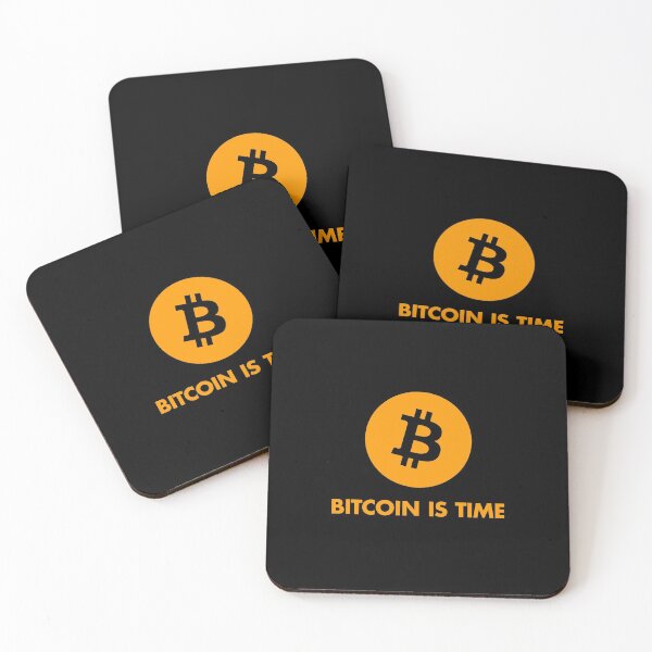 Item preview, Bitcoin is Time (Bitcoin Orange) designed and sold by NautilusMare.