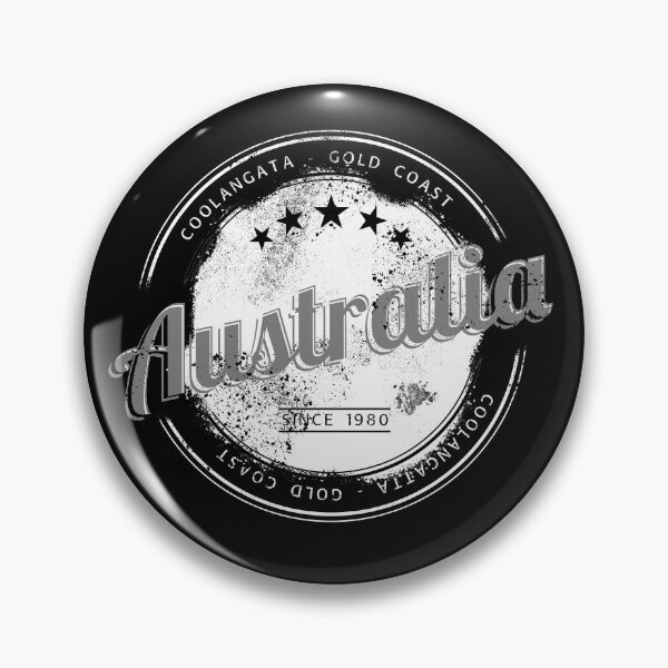 Item preview, Vintage Badge Coolangatta QLD Australia designed and sold by TamGustam.