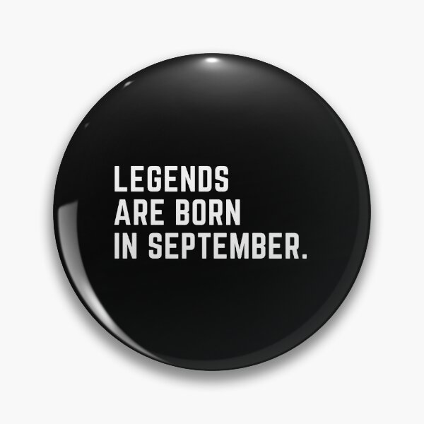 Item preview, Legends are born in september. September birthday month. Virgo or Libra.  Font design.  designed and sold by theslowdown.