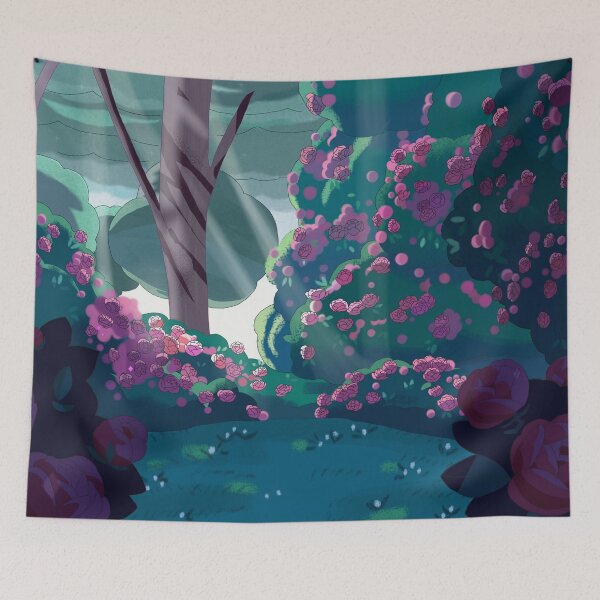 Item preview, Crystal Gem Hideout Forest designed and sold by NonbinarySarah.
