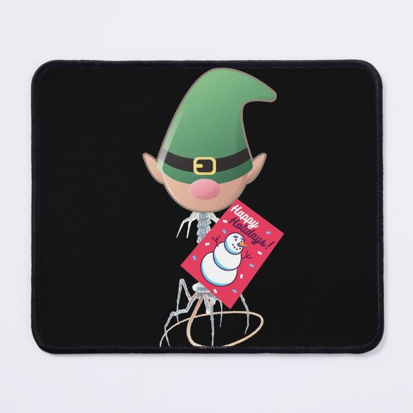 Item preview, MEDICAL LAB SCIENTIST ELF PHAGE HAPPY HOLIDAYS FUNNY BACTERIOPHAGES  designed and sold by Hippiesole.
