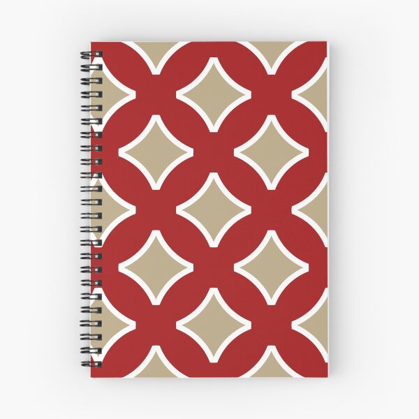 Aperçu de l'œuvre Burgundy, white, beige, modern, ornamental, pattern créée et vendue par Svitac.