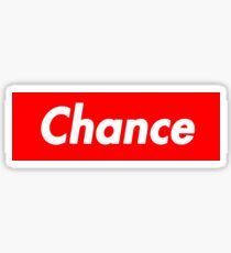 Pegatina Chance The Rapper Supreme