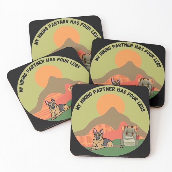 Item preview, My hiking partner has four legs designed and sold by Dreamingnewfie.