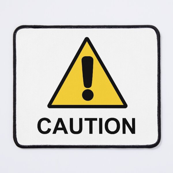 Item preview, Caution Symbol designed and sold by SarcasticWords.