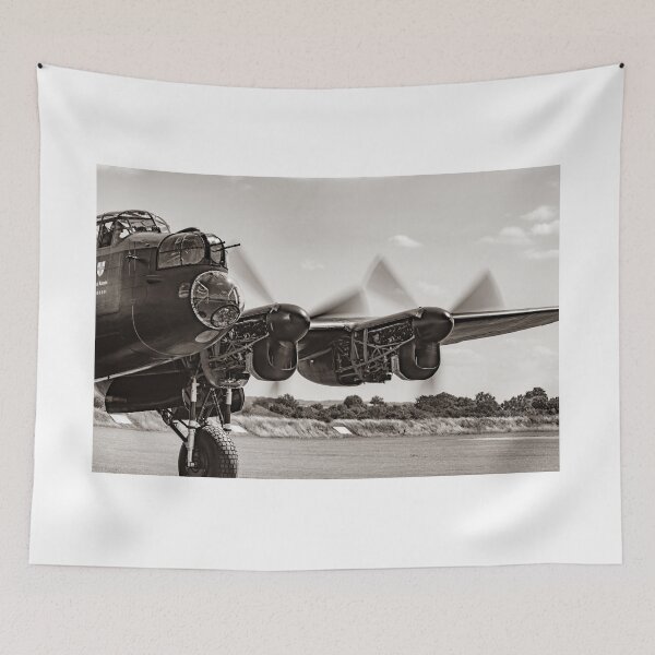 Item preview, Lancaster Bomber in Black and White designed and sold by John Stoves.