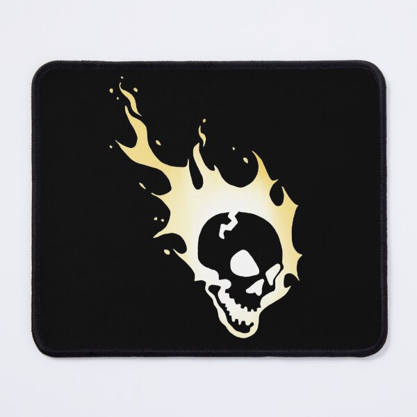 Item preview, Flaming Skull Yellow designed and sold by Patrick Parent.