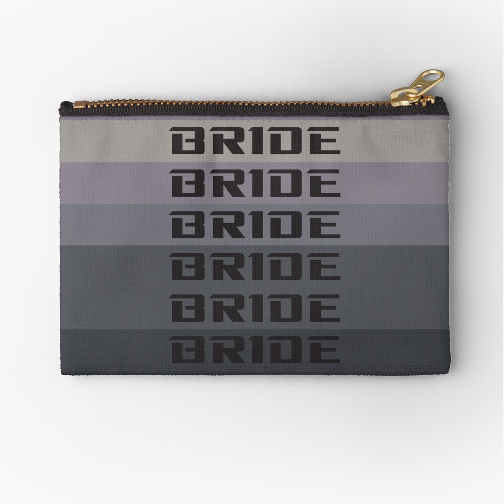BRIDE JDM MATERIAL Zipper Pouch