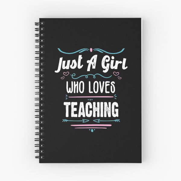 Item preview, Just A Girl Who Loves Teaching - Funny Gift Idea For Teachers 2021 designed and sold by RedHive.