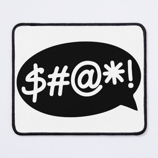 Item preview, $#@*! (Swearing Speech Bubble) Inverse designed and sold by SarcasticWords.