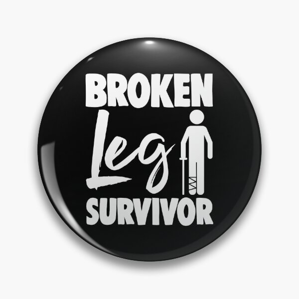 Item preview, Broken Leg Survivor  designed and sold by Bendthetrend.