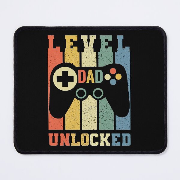 Item preview, Dad level unlocked funny dad to be new dad gamer shirt for videogames lover daddies designed and sold by jojocat90.