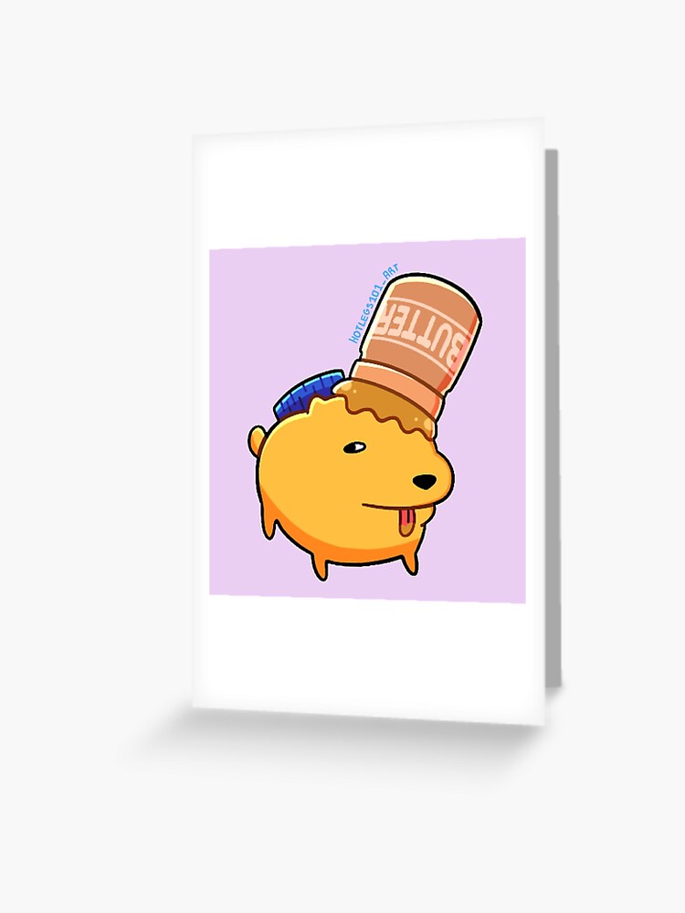 Butter Dog | Greeting Card