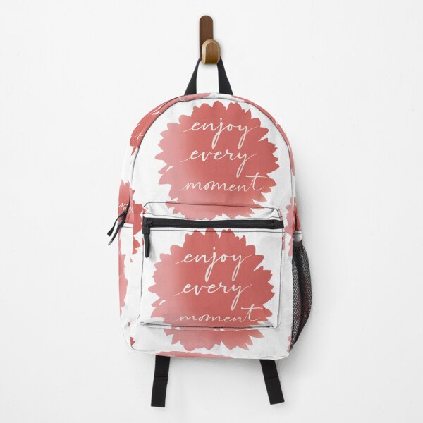 Item preview, Enjoy every moment - happiness quote sticker designed and sold by NathBros.