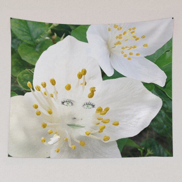 Item preview, Jasmine White Lady Flower of Sweet Love and Amiability designed and sold by Loveday Funck.