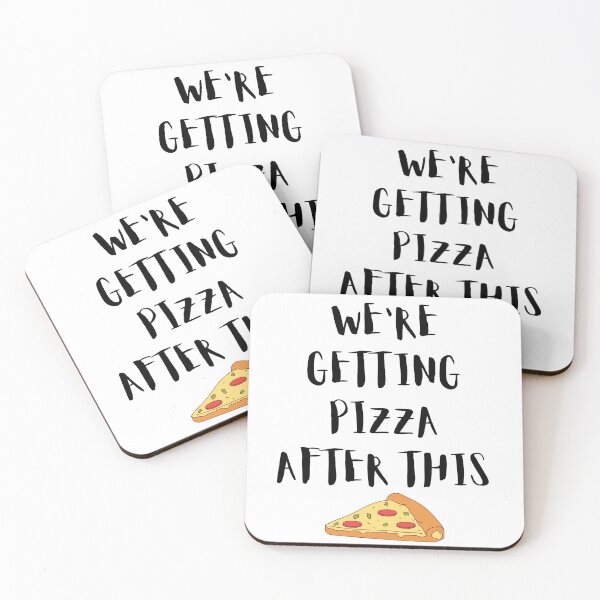 Item preview, We're Getting Pizza After This designed and sold by Creatoe.