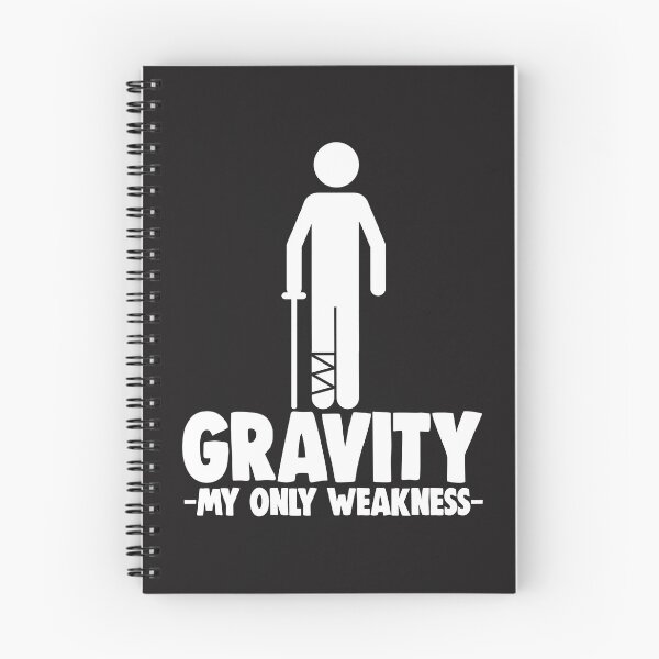 Item preview, Gravity My Only Weakness Broken Leg designed and sold by Bendthetrend.