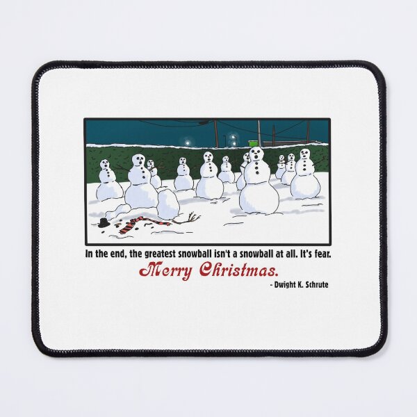 Item preview, Merry Christmas from Dwight Schrute designed and sold by Patrick Parent.