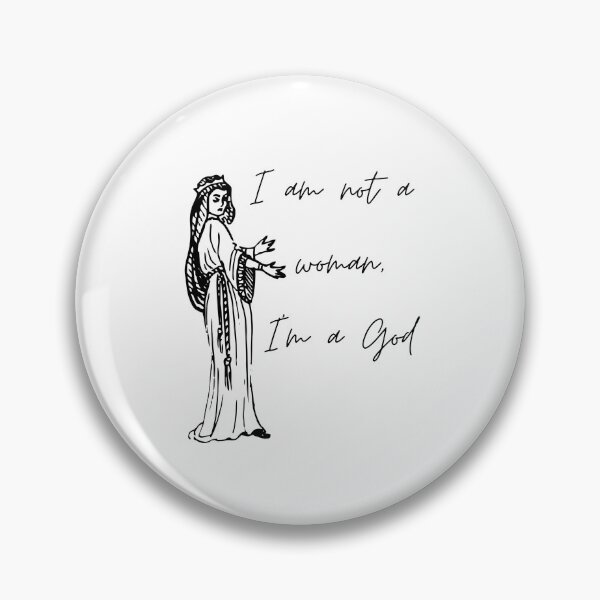 Item preview,  I am not a woman i am a god 2 designed and sold by tiredandbored.