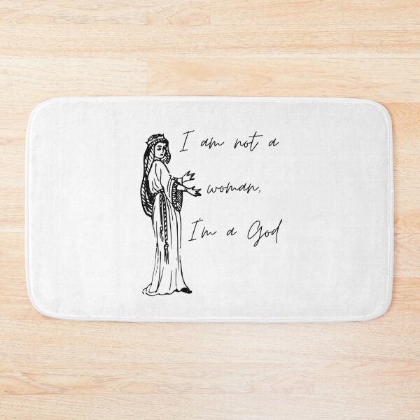 Item preview,  I am not a woman i am a god 2 designed and sold by tiredandbored.