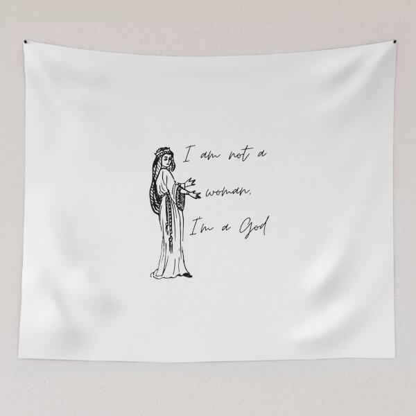 Item preview,  I am not a woman i am a god 2 designed and sold by tiredandbored.