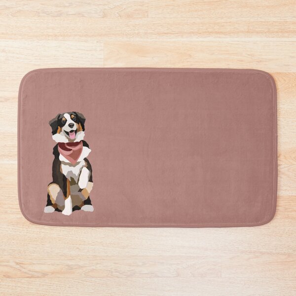 Item preview, Mini Australian Shepherd Dog Portrait Digital Illustration designed and sold by sherylwylie.