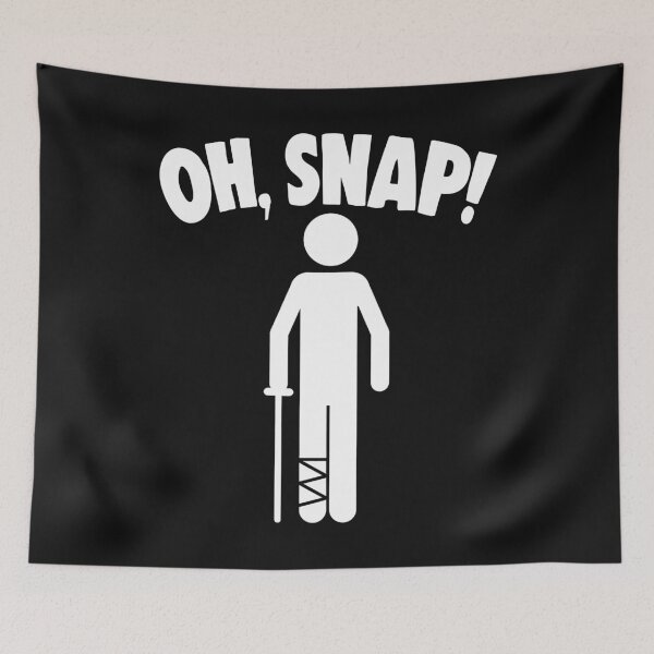 Item preview, Oh, Snap! Broken Leg designed and sold by Bendthetrend.