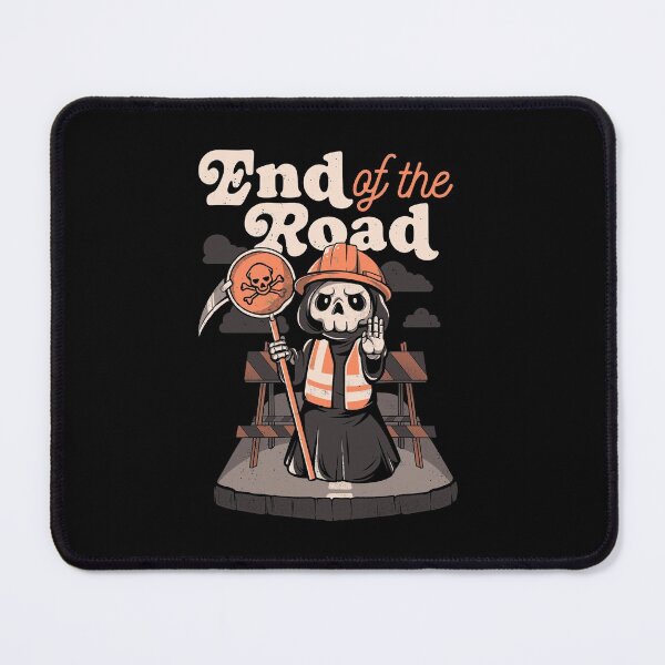 Item preview, End of the Road - Funny Skull Grim Reaper Gift designed and sold by EduEly.