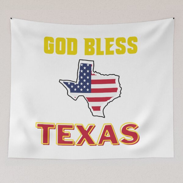 Item preview, God Bless TEXAS sticker designed and sold by Product  Stella.