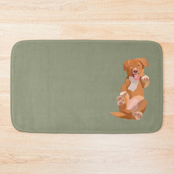 Item preview, Belly Up Toller Puppy Dog Portrait Digital Illustration designed and sold by sherylwylie.