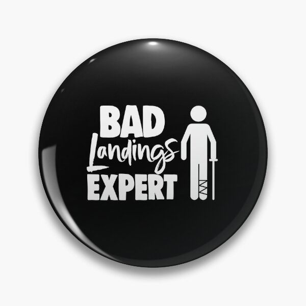 Item preview, Bad Landings Expert Broken Leg designed and sold by Bendthetrend.