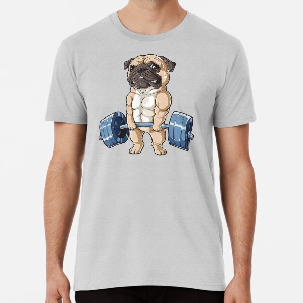 pug workout shirt